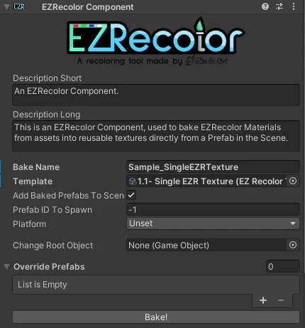 EZRecolor Component